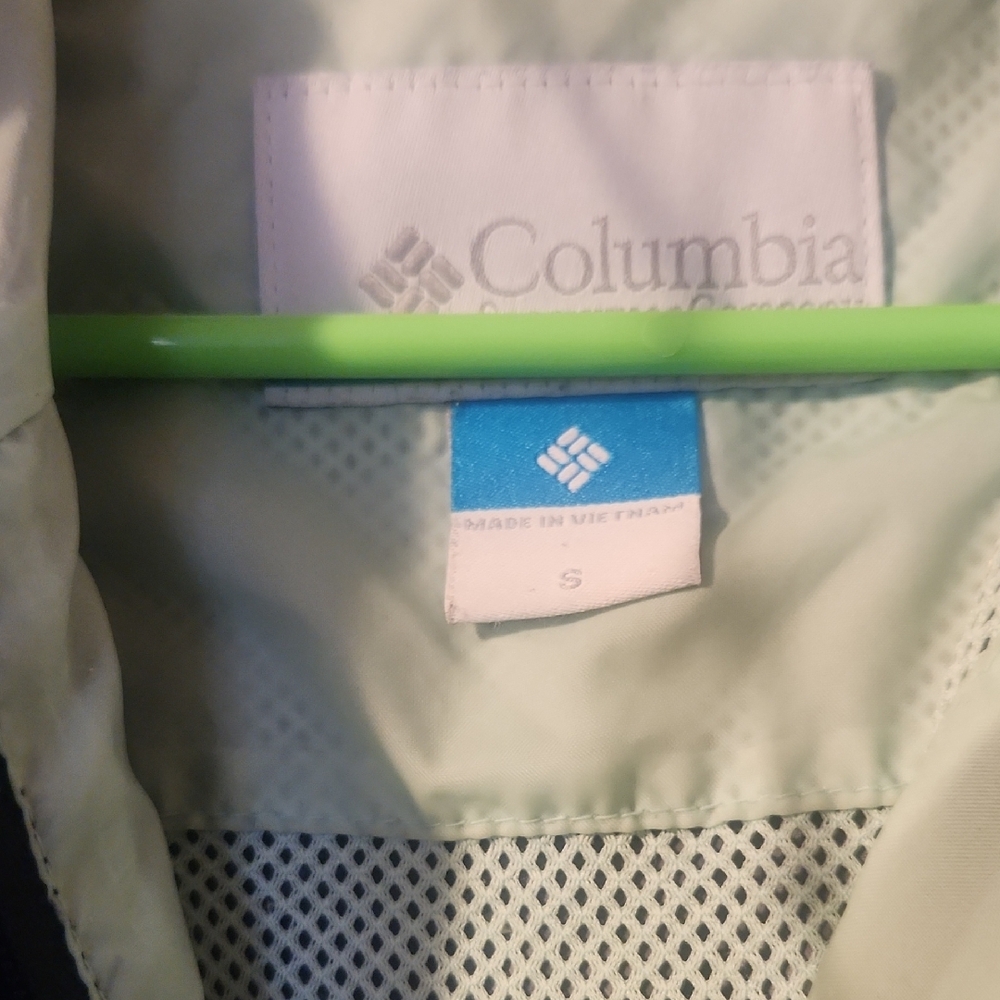 Columbia Light Green Jacket